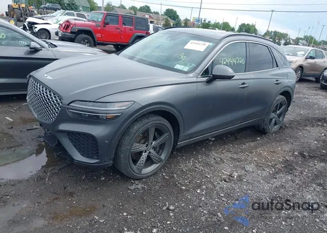 2023 Genesis Gv70 2.5T Awd из США, поврежденный, VIN KMUMADTB5PU092029